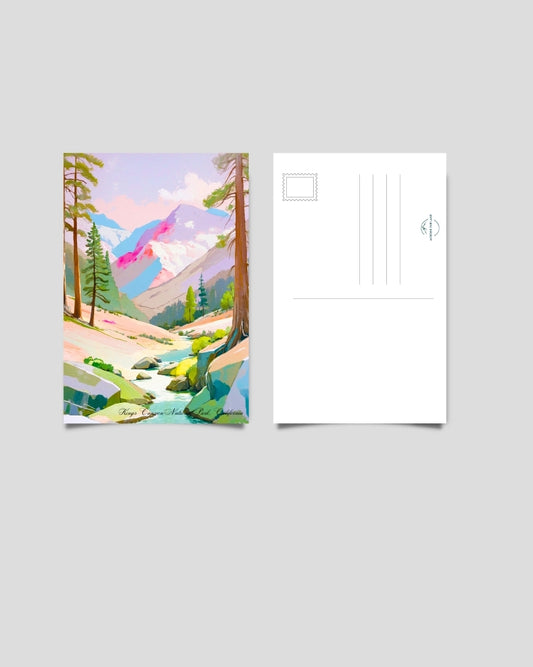 Kings Canyon National Park Postcard