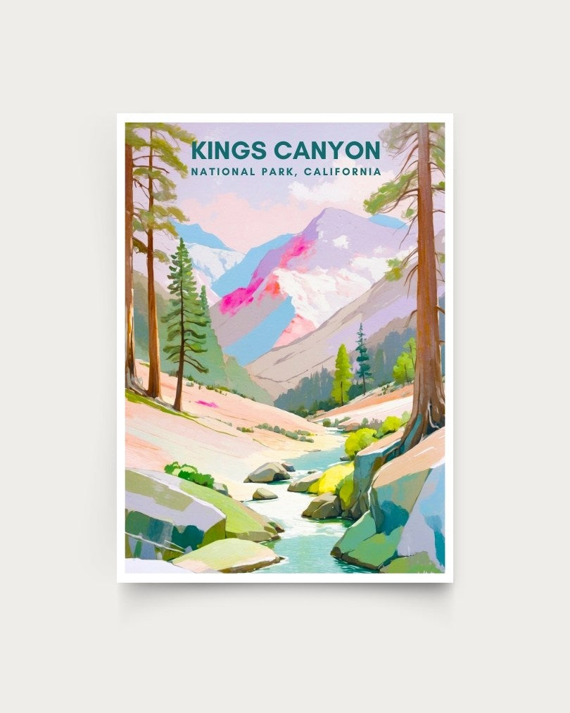 Kings Canyon National Park Print