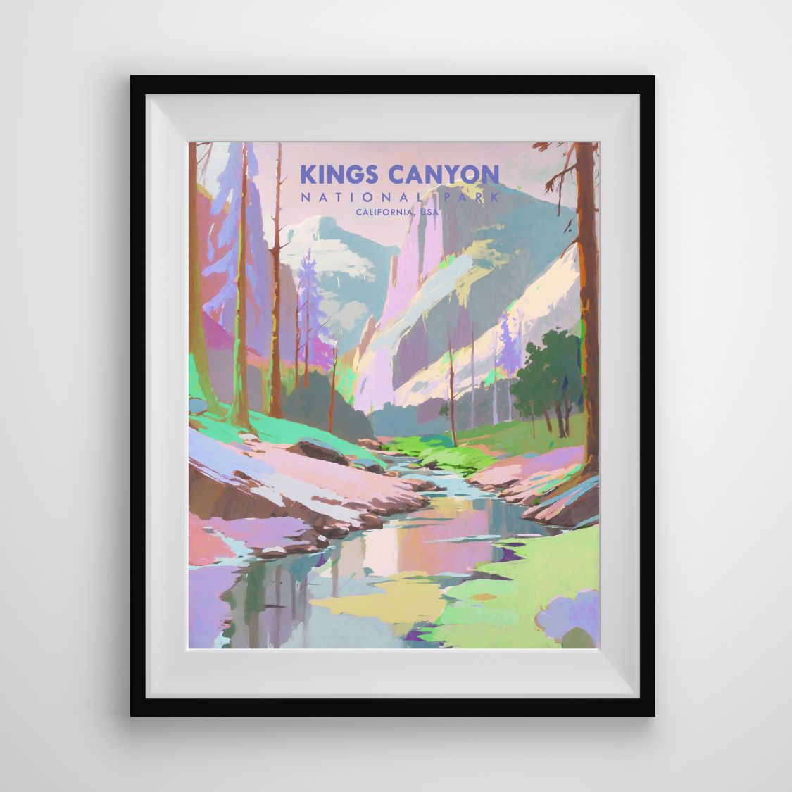 Kings Canyon National Park- California Print