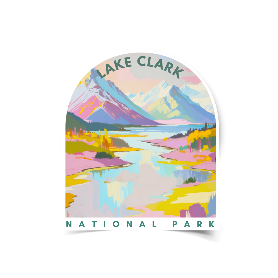 Lake Clark National Park Sticker