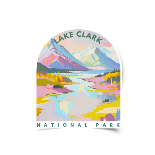Lake Clark National Park Sticker