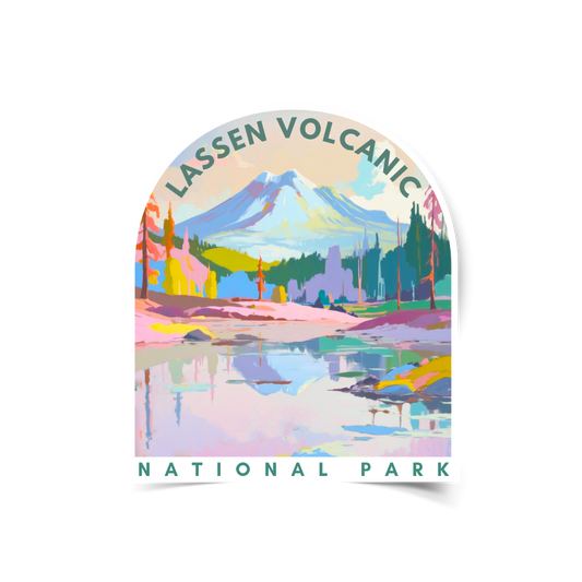 Lassen Volcanic National Park Sticker