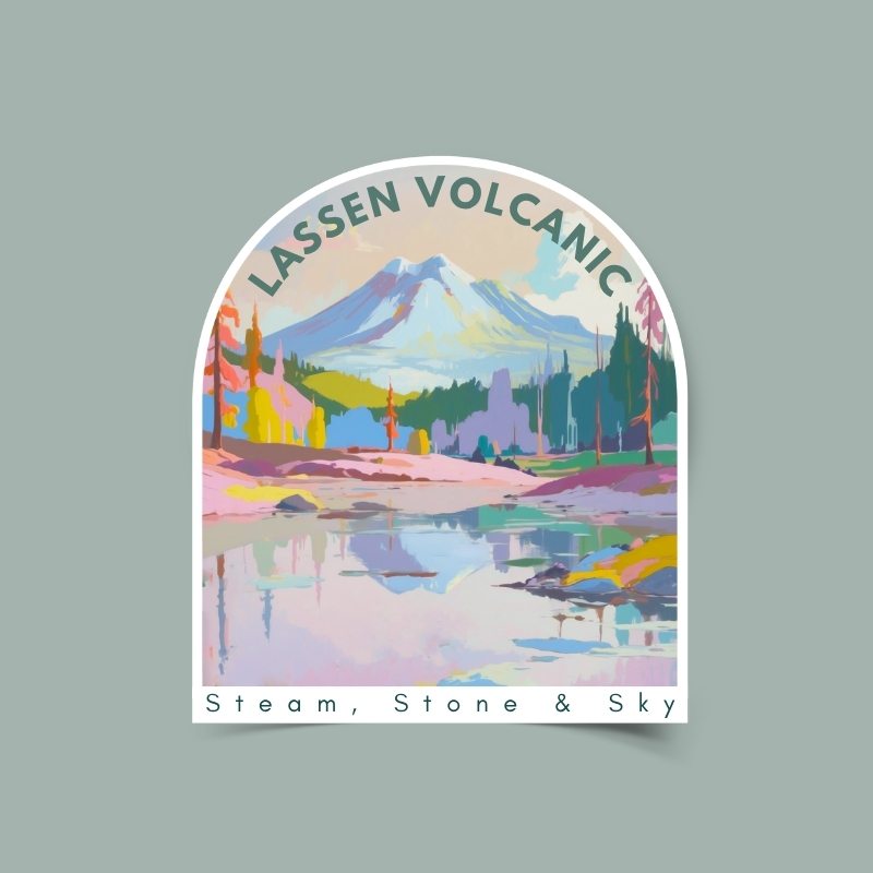 California's National Park Stickers