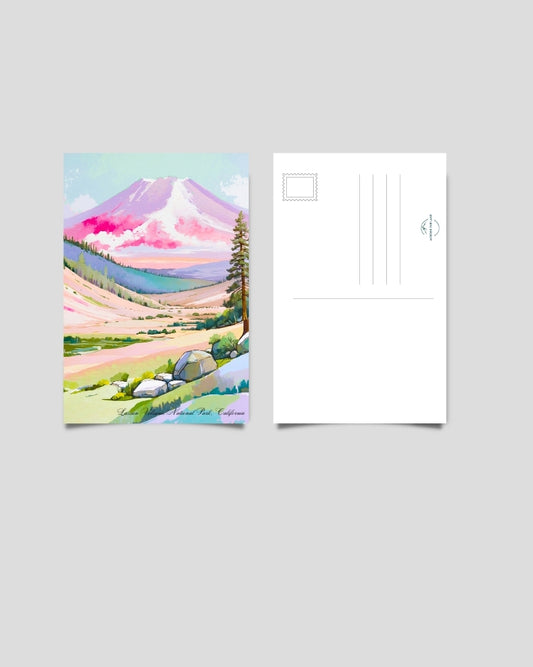 Lassen Volcanic National Park Postcard