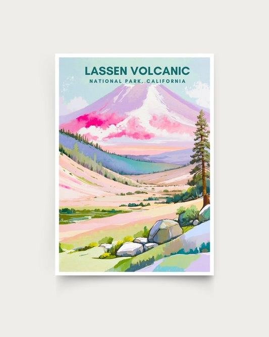 Lassen Volcanic National Park Print