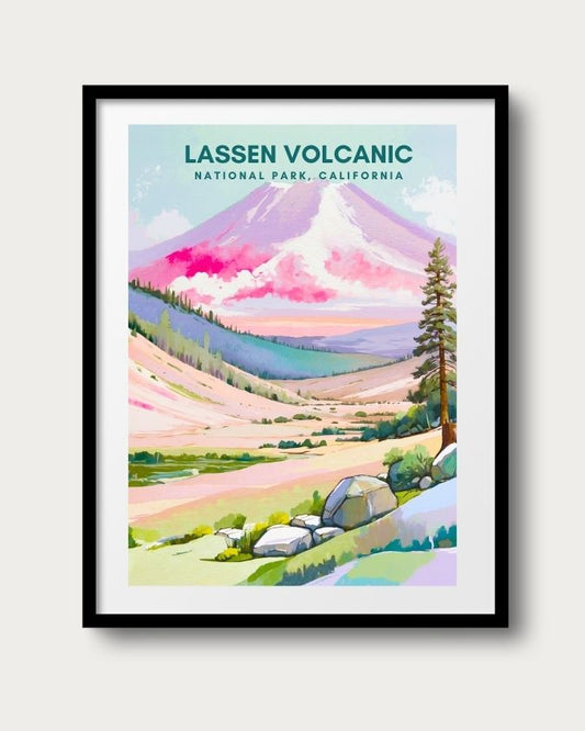 Lassen Volcanic National Park Print