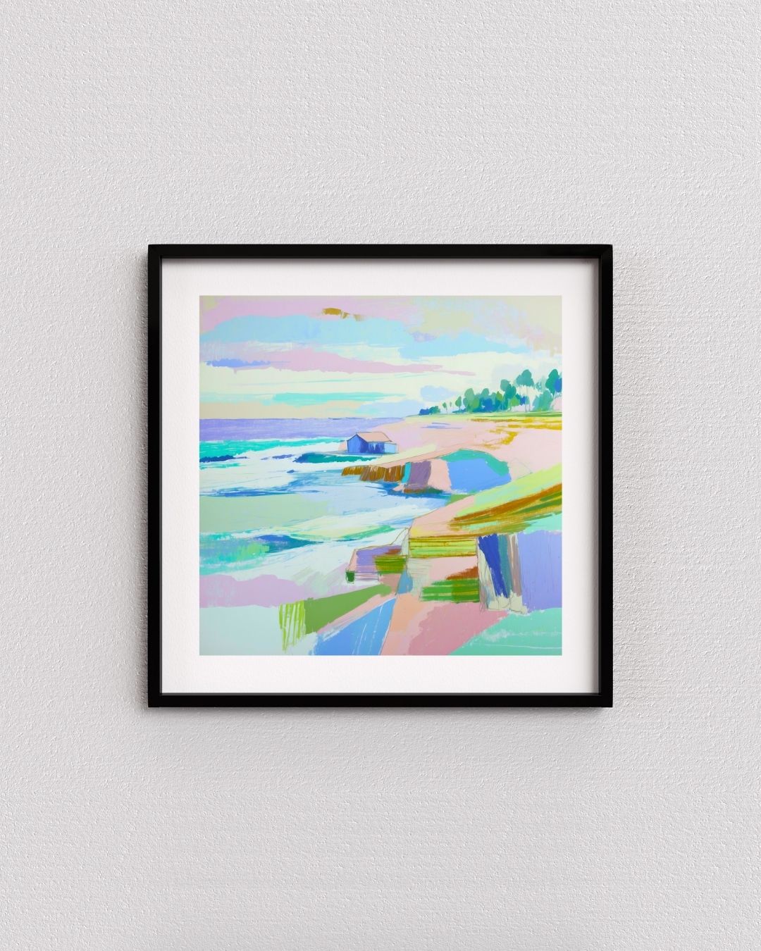 Meet Me at the Shore- Art Print