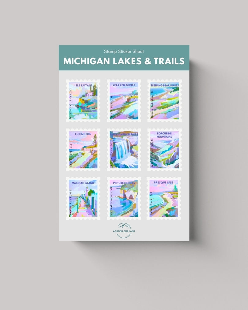 Michigan Nature - Sticker Sheet