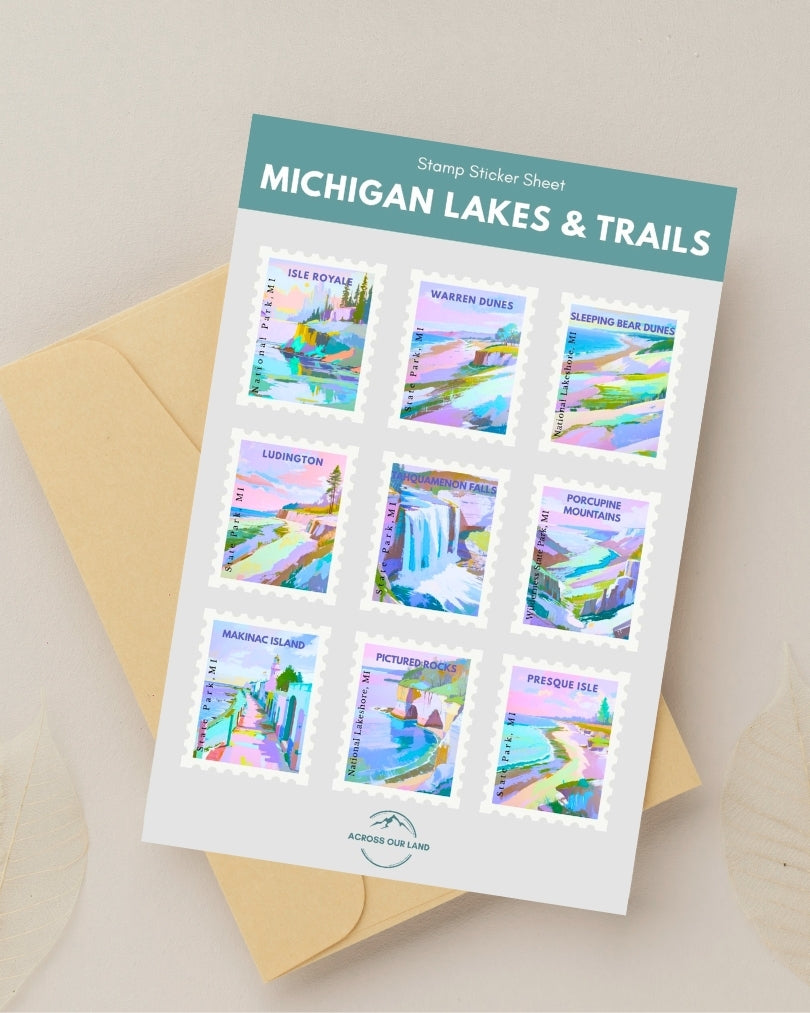 Michigan Nature - Sticker Sheet