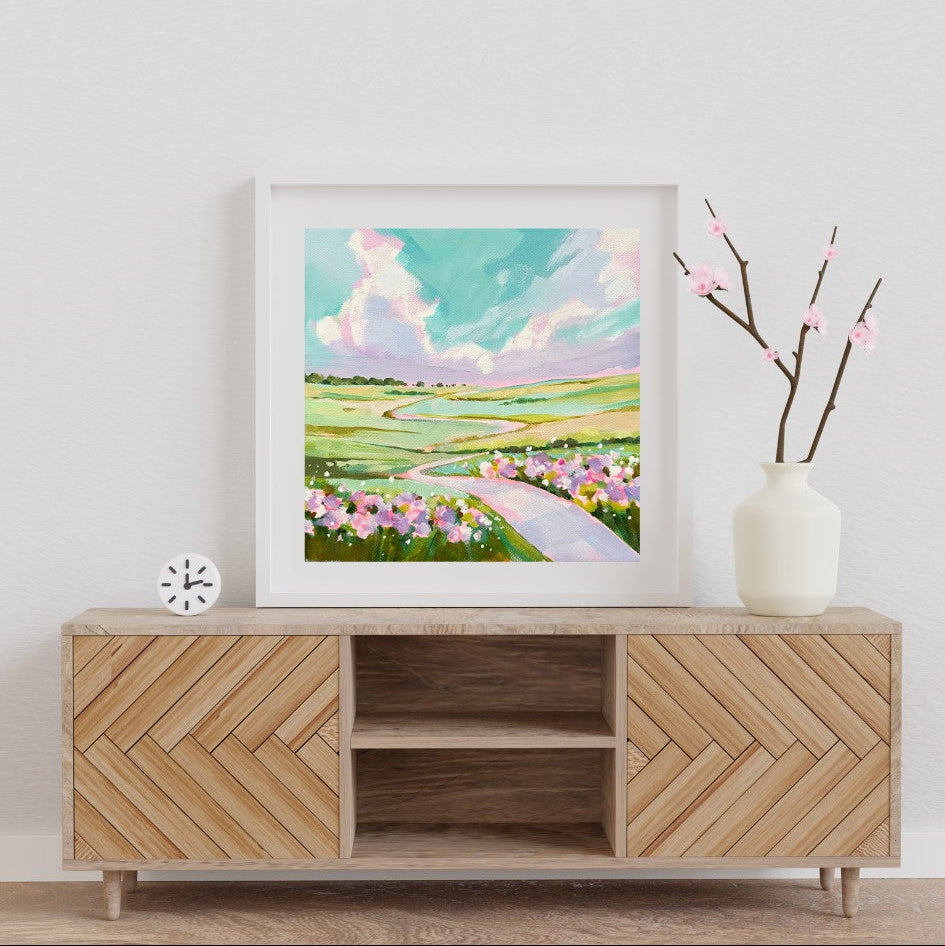 countryroad art print