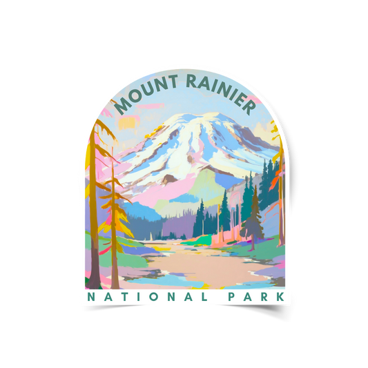 Mount Rainier National Park Sticker
