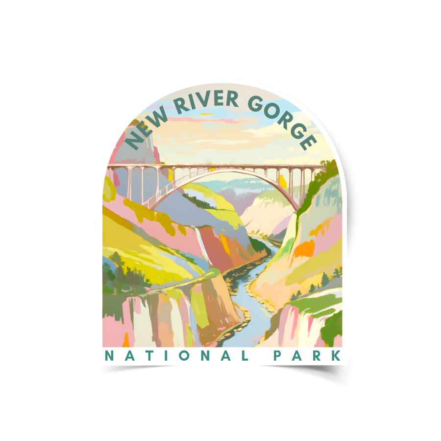New River Gorge  National Park Sticker