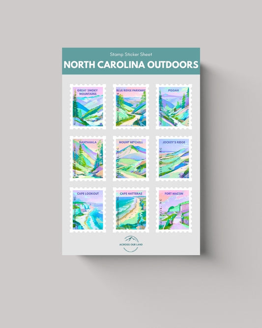 North Carolina Nature - Sticker Sheet