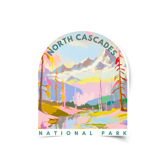 North Cascades National Park Sticker