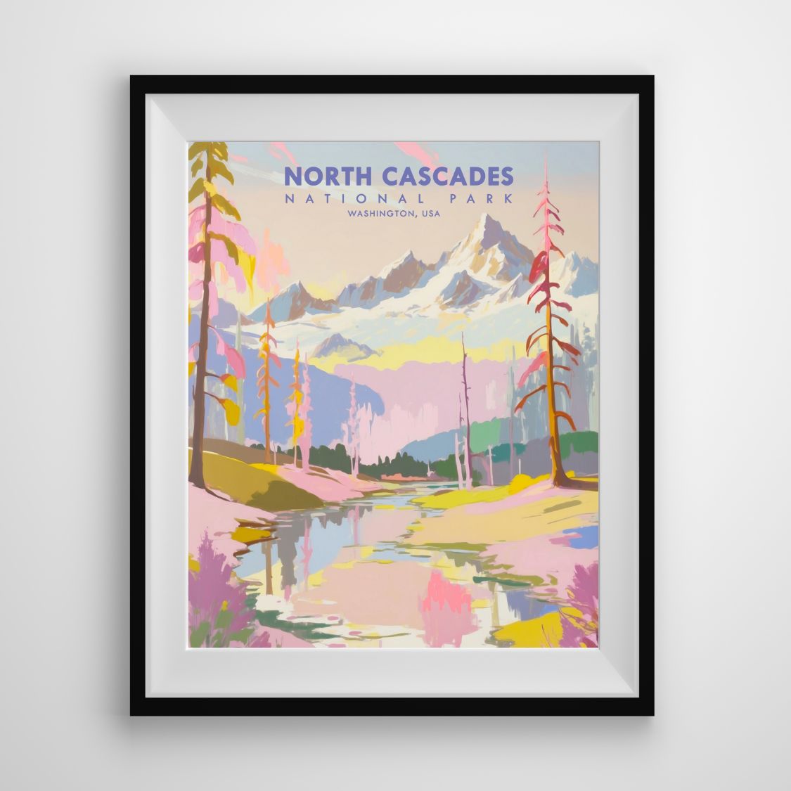 North Cascades National Park- Washington State Print