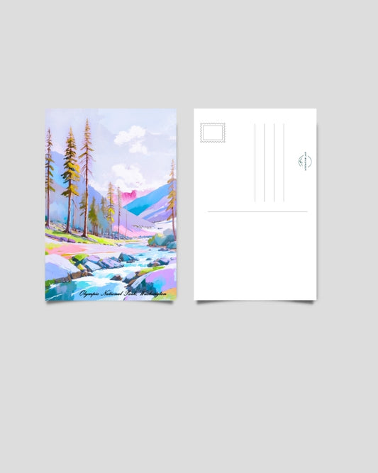 Olympic National Park Postcard