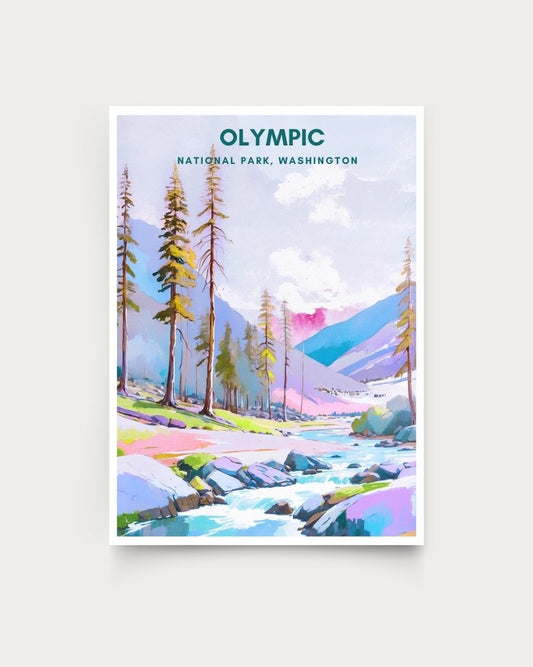 Olympic National Park Print