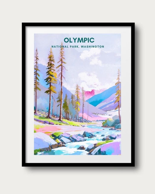 Olympic National Park Print