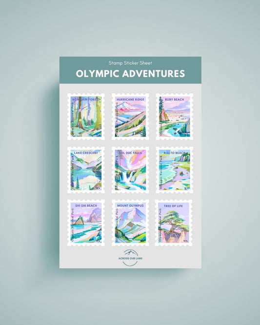 Olympic National Park Sticker Sheet