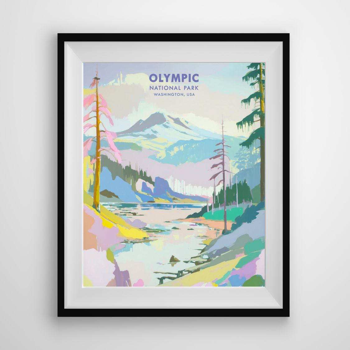 Olympic National Park- Washington State Print