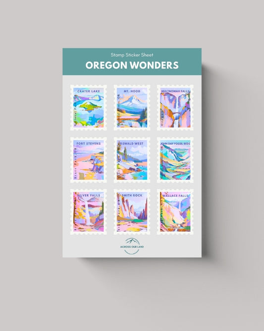 Oregon Nature - Sticker Sheet