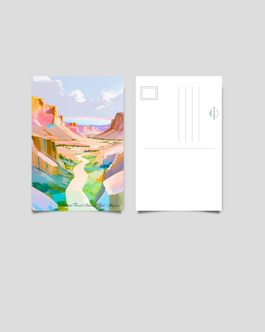 Petrified Forest National Park Postcard