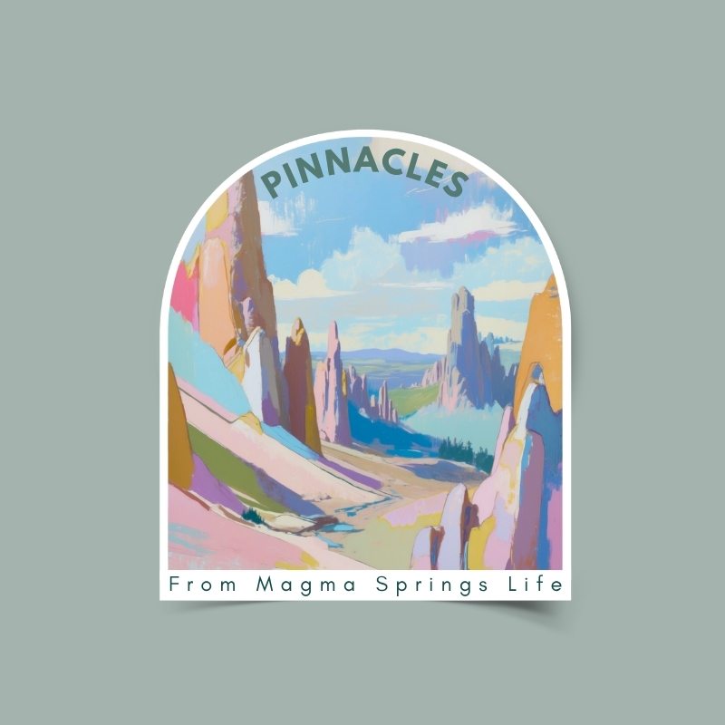 California's National Park Stickers