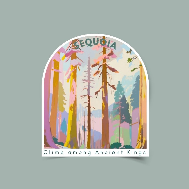 California's National Park Stickers