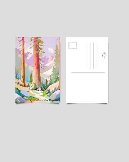 Sequoia National Park Postcard