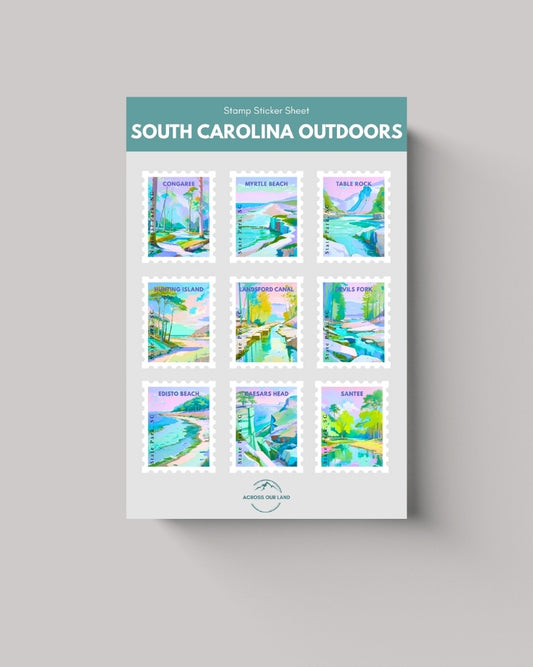 South Carolina Nature - Sticker Sheet