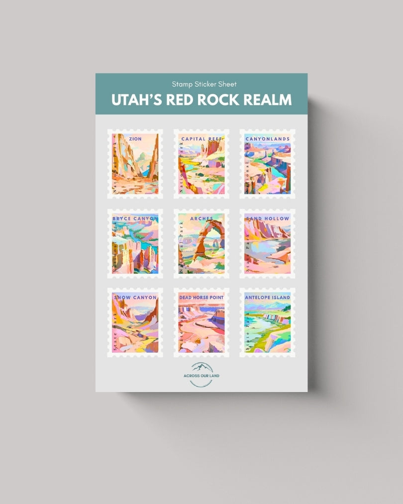 Utah Nature - Sticker Sheet