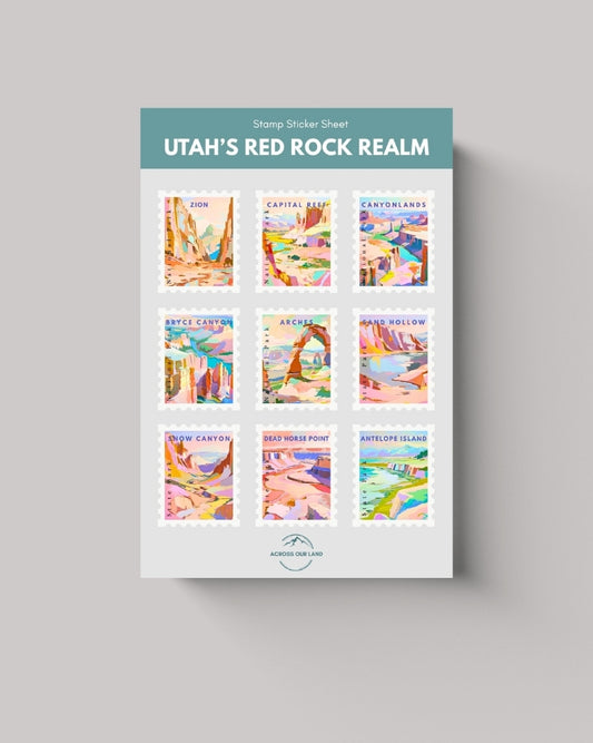 Utah Nature - Sticker Sheet