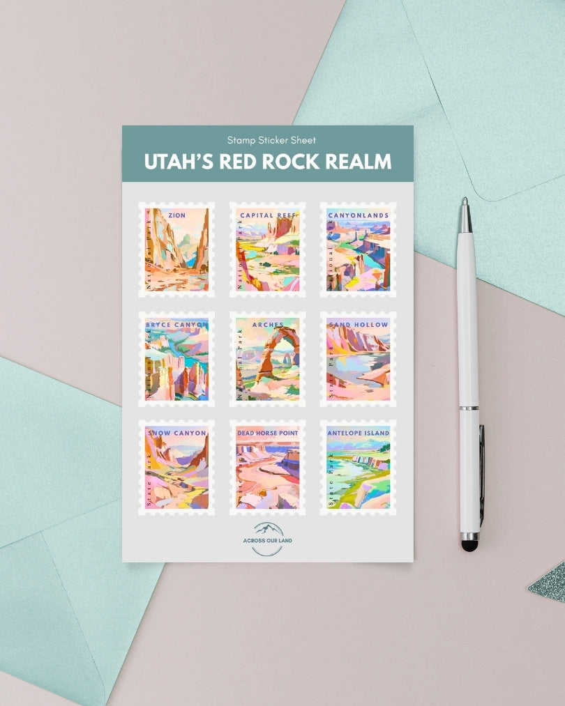 Utah Nature - Sticker Sheet