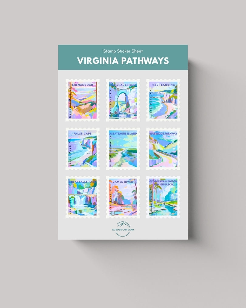 Virginia Nature - Sticker Sheet