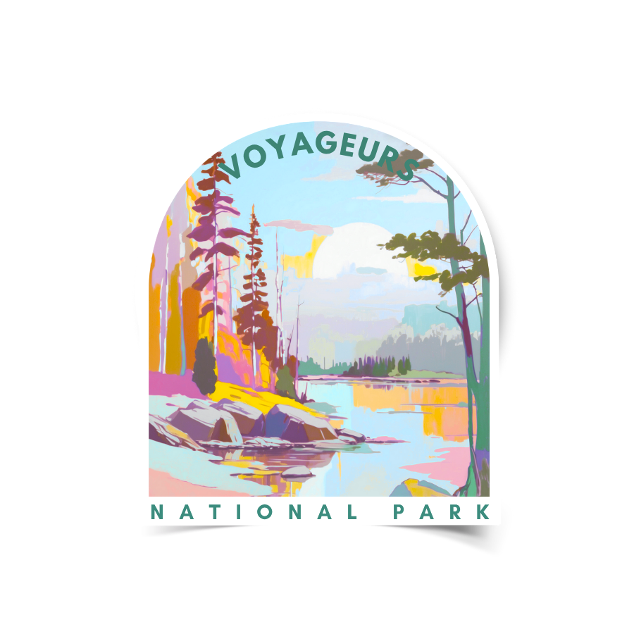 Voyageurs National Park Sticker