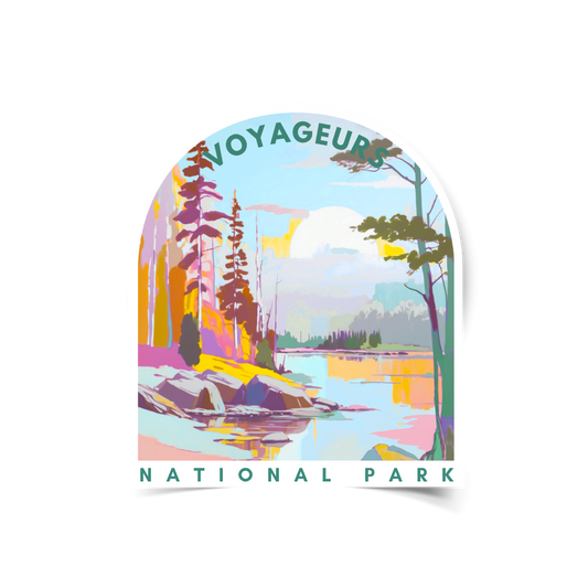 Voyageurs National Park Sticker