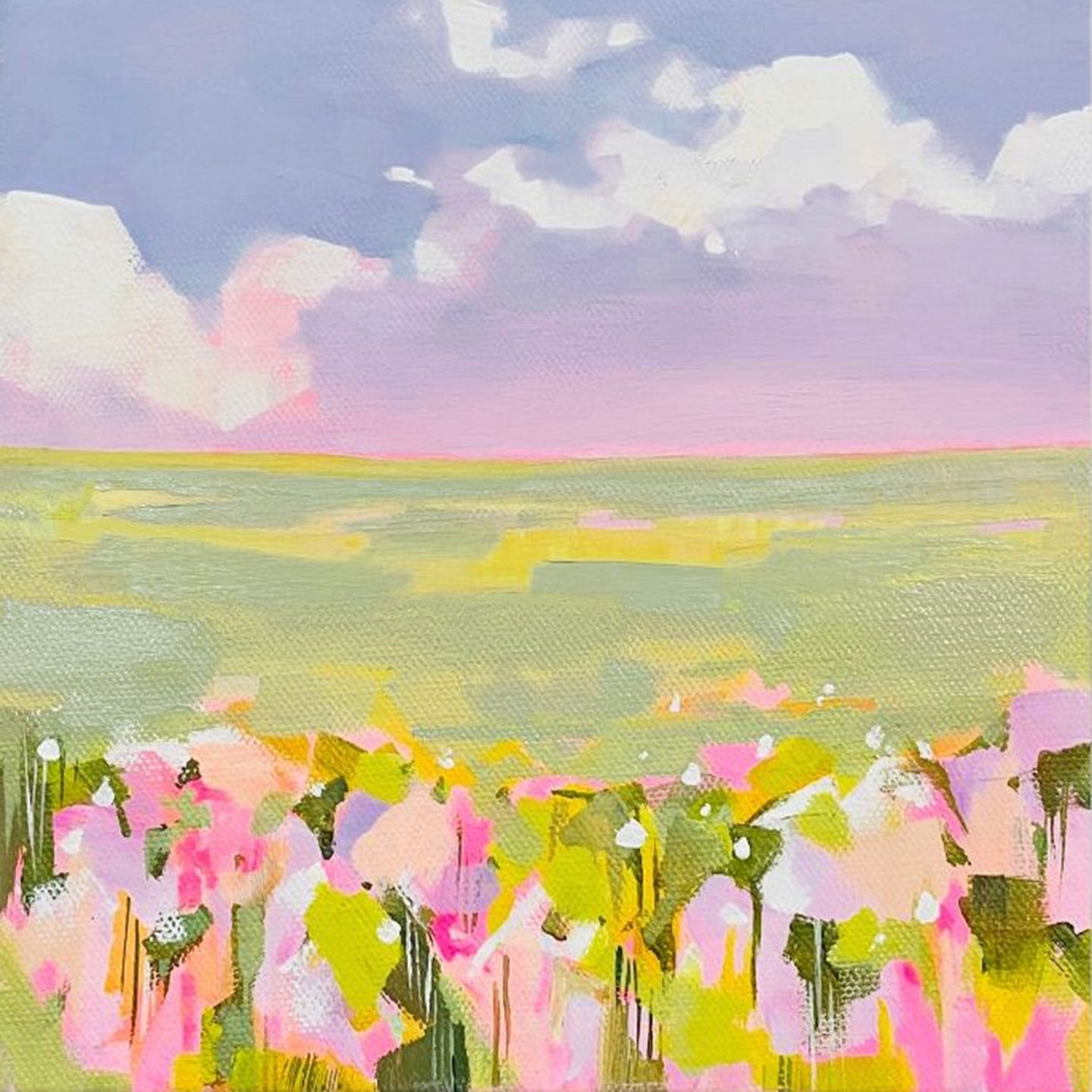 spring meadow wall decor