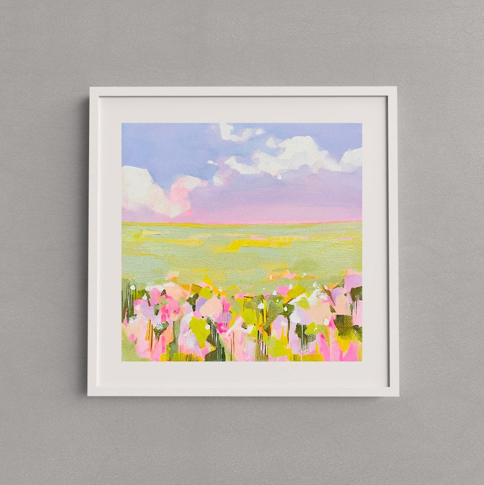 countryside landscape art print