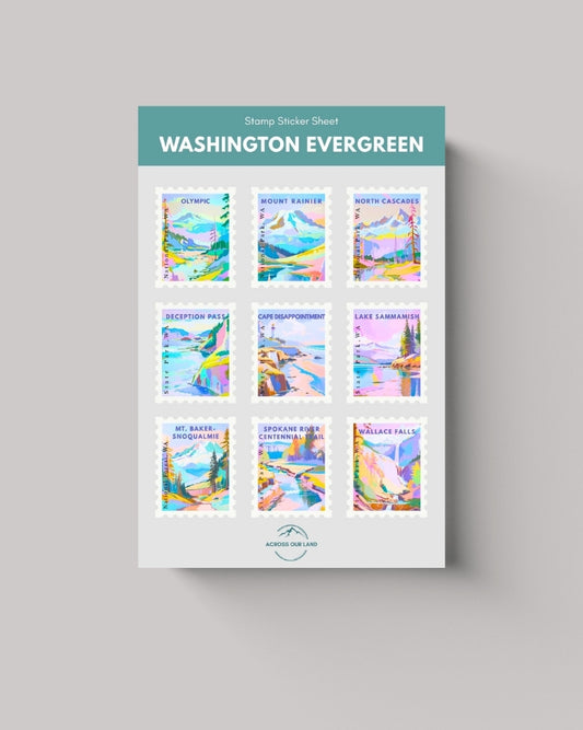 Washington Nature - Sticker Sheet