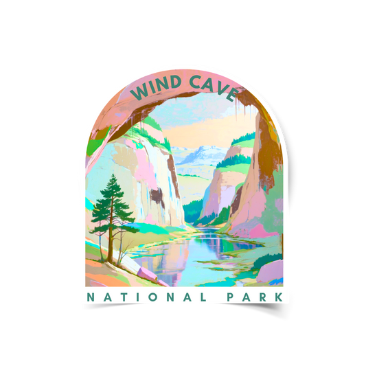 Wind Cave National Park Sticker