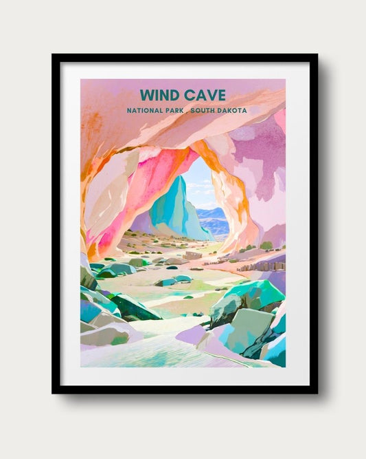 Wind Cave National Park Print