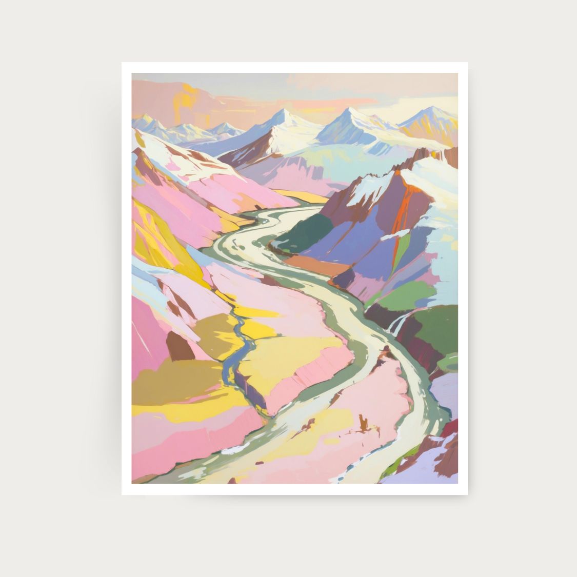 Wrangell–St. Elias National Park and Preserve- Alaska Print