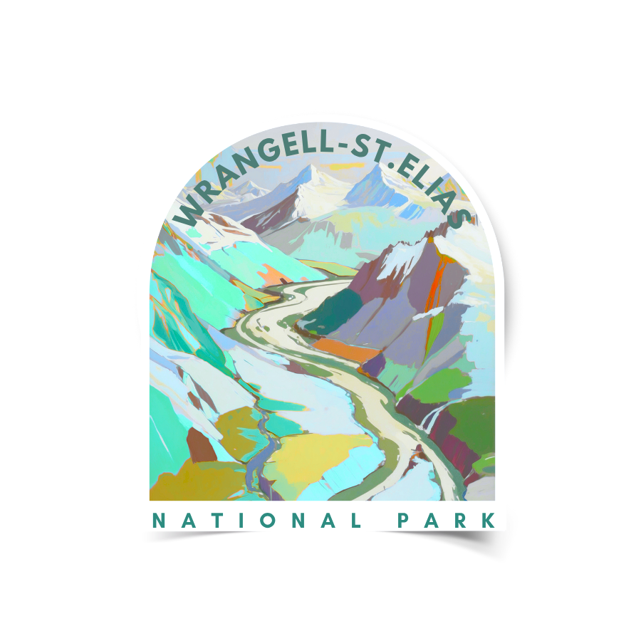 Wrangell-St.Elias National Park Sticker
