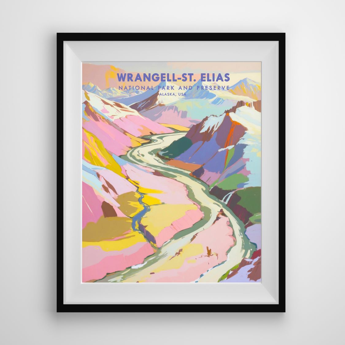 Wrangell–St. Elias National Park and Preserve- Alaska Print