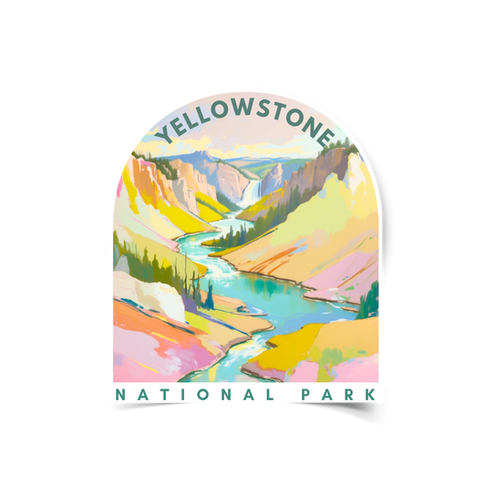 Yellowstone National Park Sticker