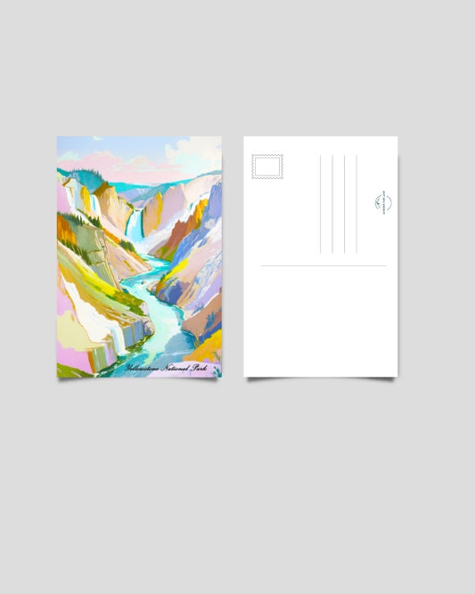 Yellowstone National Park Postcard