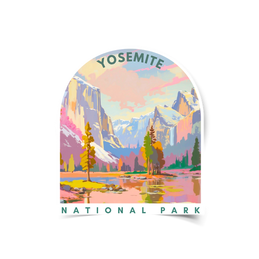 Yosemite National Park Sticker