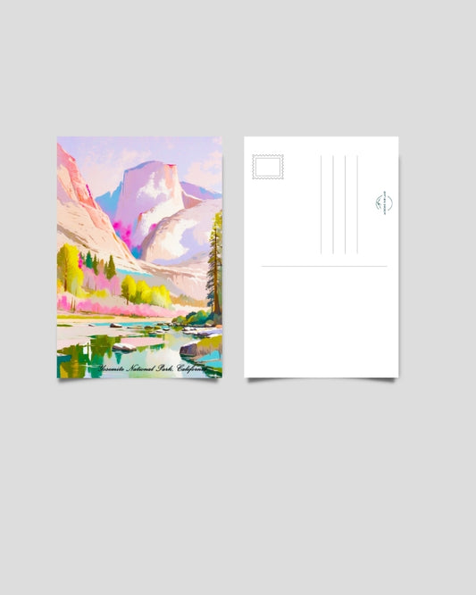 Yosemite National Park Postcard