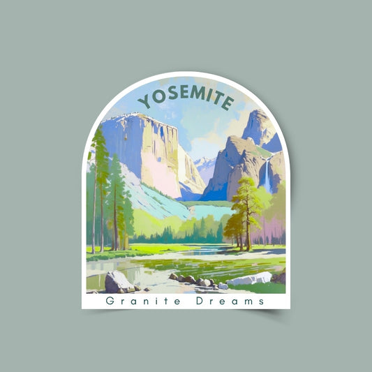 Yosemite National Park Sticker