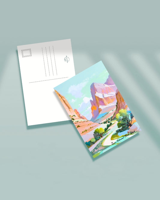Zion National Park Postcard
